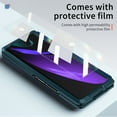 thumbnail image 6 of Allytech Compatible Samsung Galaxy Z Fold 2 Case,Camera Protection Magnetic Hinge Protection,Metal Stand ,Lightweight and Slim,More Screen and  Phone Stand Cover 5G Z Fold 2,Green, 6 of 8