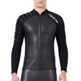 thumbnail image 2 of Sonducket Trajes de neopreno Traje de buceo dividido Mantener el calentamiento Utilizado en buceo Snorkel Surf Natación Reemplazo para DiveSail Deportes acuáticos Hombre/Negro XXL, 2 of 6
