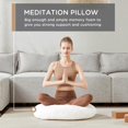 thumbnail image 4 of Codi Round Floor Pillow Insert 2 Sets, Large Thick Meditation Cushion, Circular Seating Cushions and Pouf Inserts, 32 Inch, Memory Foam Added (Advanced), 4 of 7