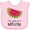 AD-Pink, variant on Inktastic I'm One in a Melon Watermelon Humor Boys or Girls Baby Bib