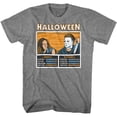 thumbnail image 1 of Halloween Video Game Versus Graphite Heather Adult T-Shirt, 1 of 2