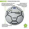 thumbnail image 3 of Champion Sports Striker Soccer Ball, Size 4, 3 of 5