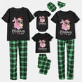 thumbnail image 1 of Pijamas familiares navideños a juego, conjuntos de pijamas negros para mascotas, Navidad en julio, 1 of 3
