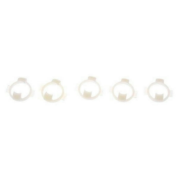 KarParts360 Fuel Line Clip | Plastic Material | 0.5 inches, 0.313 inches, 0.375 inches Outside Diameter | 5-Pieces | Replacement For N802441S