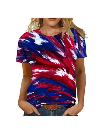 Size Womens Patriotic Tops
