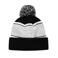 thumbnail image 2 of Icon Sports Juventus Adult Unisex Pom Pom Winter Soccer Beanie 1– [Custom Initials/Number], 2 of 2