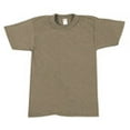thumbnail image 2 of Rothco Solid Color 100% Cotton T-Shirt - Brown, 2X-Large, 2 of 2