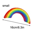 thumbnail image 3 of Rainbow Catnip Cat Toy, Plush Chew Toy With Creative Rainbow Shape, For Cats To Grind Teeth And Bite, Cat Supplies, Plush Cat Pillow For Kittens And Cats, 3 of 6