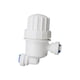thumbnail image 3 of Mini conector de manguera de agua de 2 vías, sistema de nebulización de jardín, conector de tubería de filtro de agua con filtro de malla de acero inoxidable Inevent HA6231-00B, 3 of 6