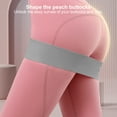 thumbnail image 7 of BLEEUS Silicone Resistance Bands Workout Stretch Bands For Home Gym Yoga Fitness Supplies (Gray), 7 of 7
