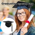 thumbnail image 3 of Sylvtty Graduation Cap with 2025 Tassel Unisex Adult Matte Graduation Caps for High School Bachelor Master Ceremonies, 3 of 6