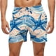 thumbnail image 1 of Kakii Men's Swim Trunks Hawaiian Bathing Mesh Lining Suit Swimsuits Beach Shorts with Pockets, 1 of 6