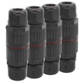 thumbnail image 2 of 4Pcs 3Pin Waterproof Connector 1 In 1 Out for Outdoor Street Garden LED Lights IP68, 2 of 5