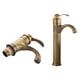 thumbnail image 4 of Riwesomey Grifo de lavabo de estilo Vintage para restaurante de Hotel en casa, grifo de agua de cobre frío y caliente de repuesto para lavabo de una sola Herramientas y ferretería Alto Riwesomey TO012080-02, 4 of 6
