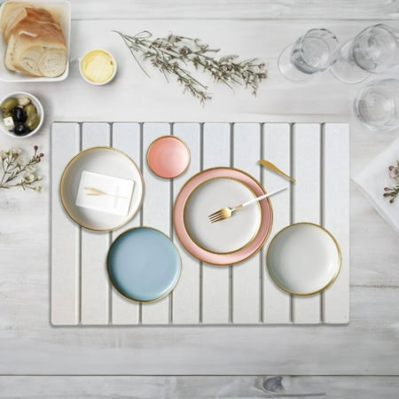

Dining Table Placemat Large Stone Dish Drying Mat For Kitchen Counter Quick Drying Diatomaceous Earth Super Absorbent Non Slip Birthday Gfts For Women Mom Grandma 标题 链接 标题+链接 Kitchen Placemat
