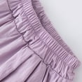 thumbnail image 5 of Tranfacy Girls 7-15 Years Fall Pants Solid Ice Silk Wide Leg Casual Straight Leg 9 Minute Pants Trousers, 5 of 5