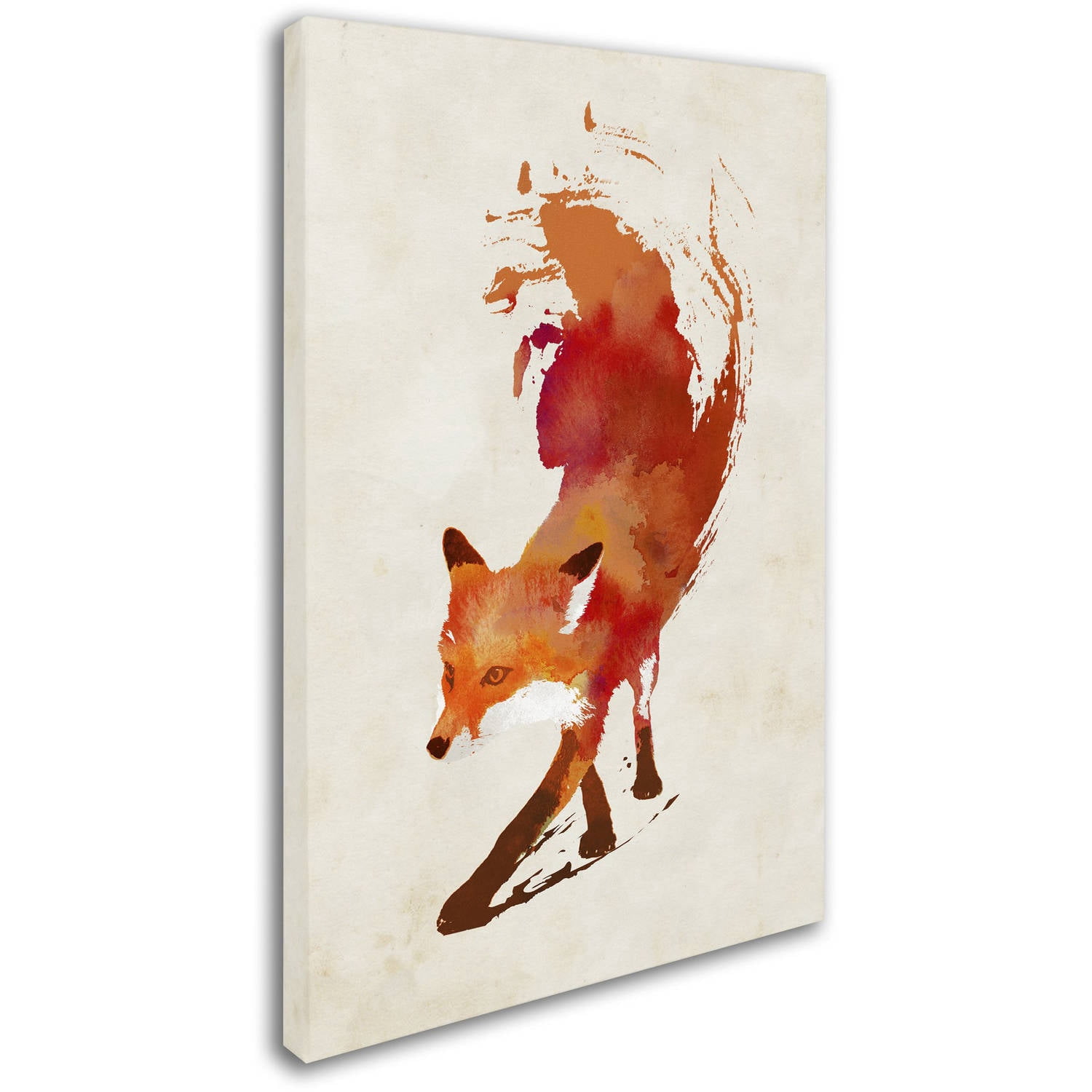 Trademark Fine Art 'Vulpes Vulpes' Canvas Art by Robert Farkas