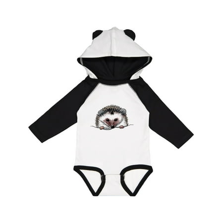 

Inktastic Pocket Hedgehog Gift Baby Boy or Baby Girl Long Sleeve Bodysuit