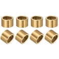 thumbnail image 1 of Uxcell 8 Paquete Cojinetes de Manga, 16mm Agujero x 22mm OD x 15mm Longitud, Bushings de Bronce Sinterizado Autolubricante, 1 of 6