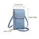 thumbnail image 2 of pstuiky Bolso de piel, funda para teléfono con pantalla táctil, bolso pequeño de almacenamiento, 2 of 2