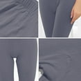 thumbnail image 3 of FNFYFH Athletic Leggings for Women 2025 High Waisted Tummy Control Yoga Legging Womens Stretch Lifting Pants Causal Slim Fit Trouser Gray S-3XL, 3 of 3