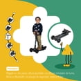 thumbnail image 2 of Scooter Patin Del Diablo Plegable, Con Humo, Musica y Bluetooth, Juguete Infantil  para Niños y Niñas de 3 a 8 Años, Patín del Diablo, 3 Ruedas, 2 of 9