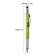 thumbnail image 2 of 4 piezas 6 en 1 herramienta multifuncional bolígrafo regalos para hombres con bolígrafo, regla, destornillador, stylus, Verde, 2 of 5