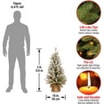 thumbnail image 4 of National Tree Company 3 Foot Pre Lit Dunhill Fir Artificial Christmas Tree, 4 of 5