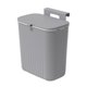thumbnail image 1 of 9 liters hängande papperskorg med lock, väggmonterad soptunna kök kompostbehållare, plast papperskorg avfallskorg för skåp, skåpdörr,, 1 of 4