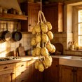 thumbnail image 4 of Artificial Potato String Decoration Lifelike Potato Decor for Home Kitchen, Fall Harvest Festival Whimsical Touch and Educational Use - Thanksgiving Autumn Farmhouse Decoration, 4 of 5