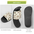 thumbnail image 7 of GZHJMY Stylish Slides for Women Men, Coffee Bean Soft Flexible Slip-on Sandals Slippers, 7 of 7