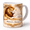 Black, variant on Lotusprint LLC Personalized Lion Couple Ceramic Mug 11oz, White, Wildlife Lion Lover Gift Cup