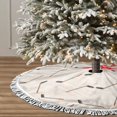 thumbnail image 3 of Christmas Tree Skirt, cute hockey sticks Christmas Tree Decorations Indoor, Tree Skirts Mat With Tassel Trim for Halloween New Year Holiday Christmas Party Decor 36 Inches, 3 of 7