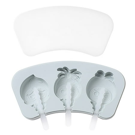 

Tepsmf Ice Cube Tray Handmade Diy Silicone Ice Cream Mold Making Ice Box Popsicle Mold Utensils Set