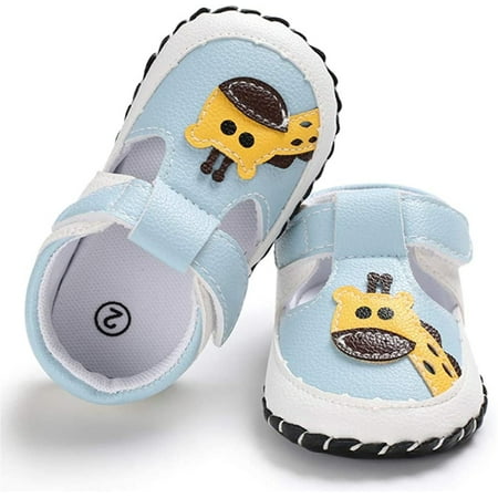 

Kiapeise Baby Shoes Soft Sole Prewalker Anti-Slip Sandals