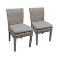 thumbnail image 4 of TK Classics OASIS-60-KIT-6C-TERRACOTTA 60 in. Oasis Outdoor Patio Dining Table with 6 Armless Chairs, Terracotta, 4 of 5