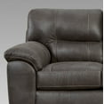 thumbnail image 3 of Roundhill Furniture Tirana Contemporary Pillow-top Sectional Sofa with Ottoman, Sequoia Ash, 3 of 5