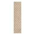 thumbnail image 3 of Unique Loom Trellis Shag Collection Area Rug - Ruby (2' 7" x 12' Runner Light Brown/Ivory), 3 of 11