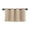 Beige, variant on Blackout Short Curtain 14 Inches Long Light Blocking Curtains for Kitchen Window Solid Color Privacy Curtain Panel, 29" W x 14" L