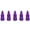 Purple, variant on Dvkptbk Wine Stopper 5Pcs Reusable Wine Bottle Stopper Beverage Bottle Stopper Wine Stopper Home & Garden