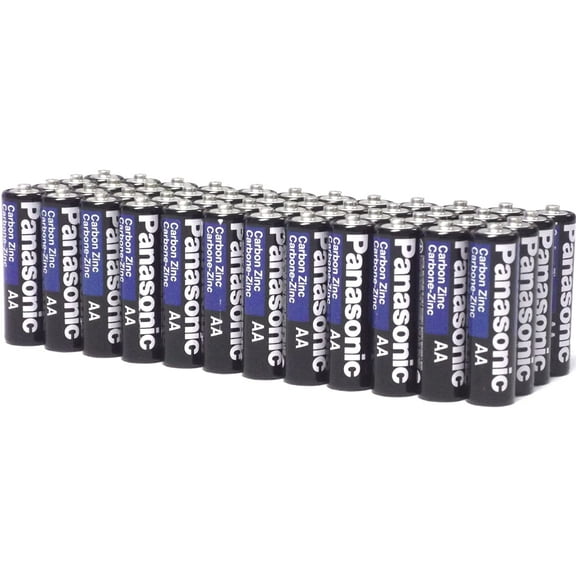 500 Pack Wholesale Lot Panasonic Super Heavy Duty AA Batteries