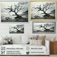 thumbnail image 4 of Designart "Beach Tree Photo Charm" Coastal Beach Wall Art Print, 4 of 5