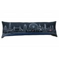 thumbnail image 7 of 45" Black and White London Nighttime Skyline Lumbar Decorative Pillow, 7 of 7