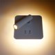 thumbnail image 1 of Lámpara de pared con luces de noche de 13 cm, luces de pared para interiores de hotel, lámpara de pared para pasillo de cama con interruptor/LED COB Cree de 3W + SMD de 9W/rotación de 360 ​​grados negro/blanco cálido Rojo Verde, 1 of 5