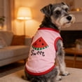thumbnail image 3 of 4 Pack Dog Shirts for Small Dogs, Soft Breathable Pet Vest Clothes, Cute Puppy Apparel for Daily Wear(Pink,L), 3 of 9