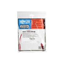 TRIPP LITE N002-001-RD 1 ft. Cat 5E Red Cat5e 350MHz Molded Cable