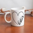 thumbnail image 6 of Besties Coffee Mug - Funny Birthday Gift Idea For Mom Dad Husband Wife - 11 Oz Coffee Mug Tea Cup White, 6 of 6