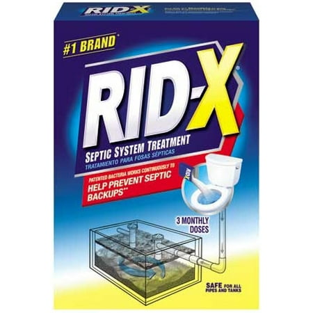 RID-X Septic Treatment, 3 Month Supply Of Powder, 29.4oz