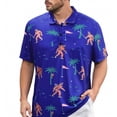 thumbnail image 2 of Chemise d'Été pour Homme à Col Rabattu pour Imprimé Rétro Manches Courtes Chemises de Nuit pour Hommes pour Dormir Résistantes à la Chaleur compatible avec Machine pour T-Shirts Manches Longues pour Hommes Automne Chemise pour Hommes Pack T-Shirts Graphiques Longs pour Hommes, 2 of 4
