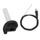 thumbnail image 5 of APRETA DE ACELERADOR DE MOTOCICLETA TVISTER RÁPIDO CON REEMPLAZO DE CABLE DEL ACELERADOR UNIVERSAL PARA MANILLARES DE 0.9 PULGADAS, 5 of 7